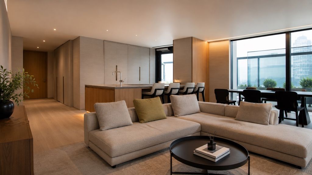 One Nine Elms resident amenity lounge